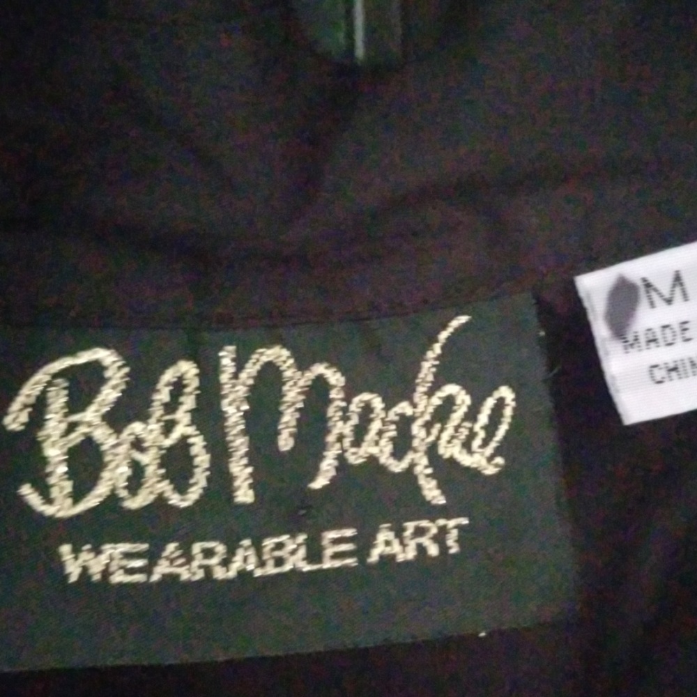 Bob Mackie Wearable Art Blouse - image 3